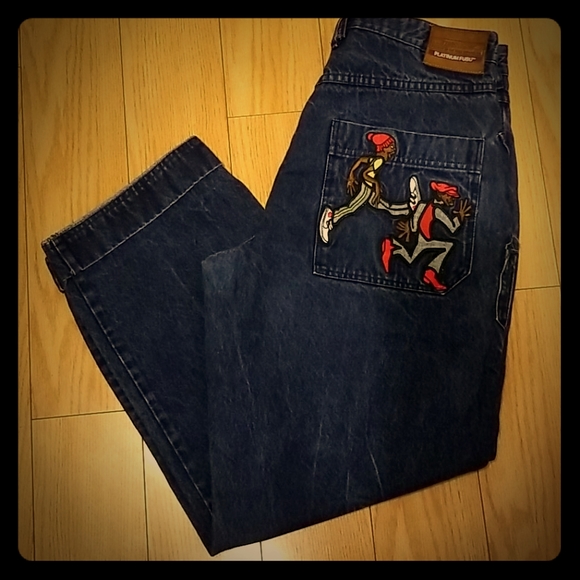vintage fubu jeans